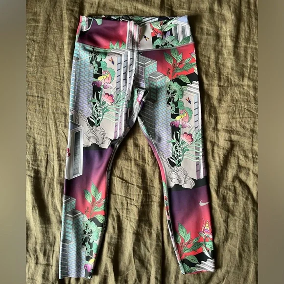 Nike Leggings Dry Fit - Picture 1 of 4